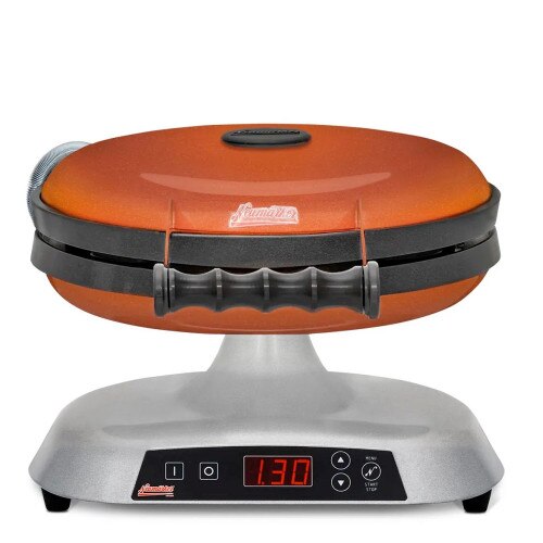 Neumarker Galaxia Mars Metallic Red Waffle Maker With Free Waffle Mix